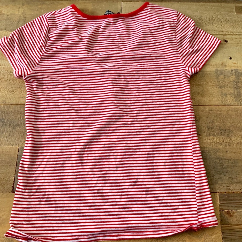 SHORTS+F21 STRIPED SHIRT